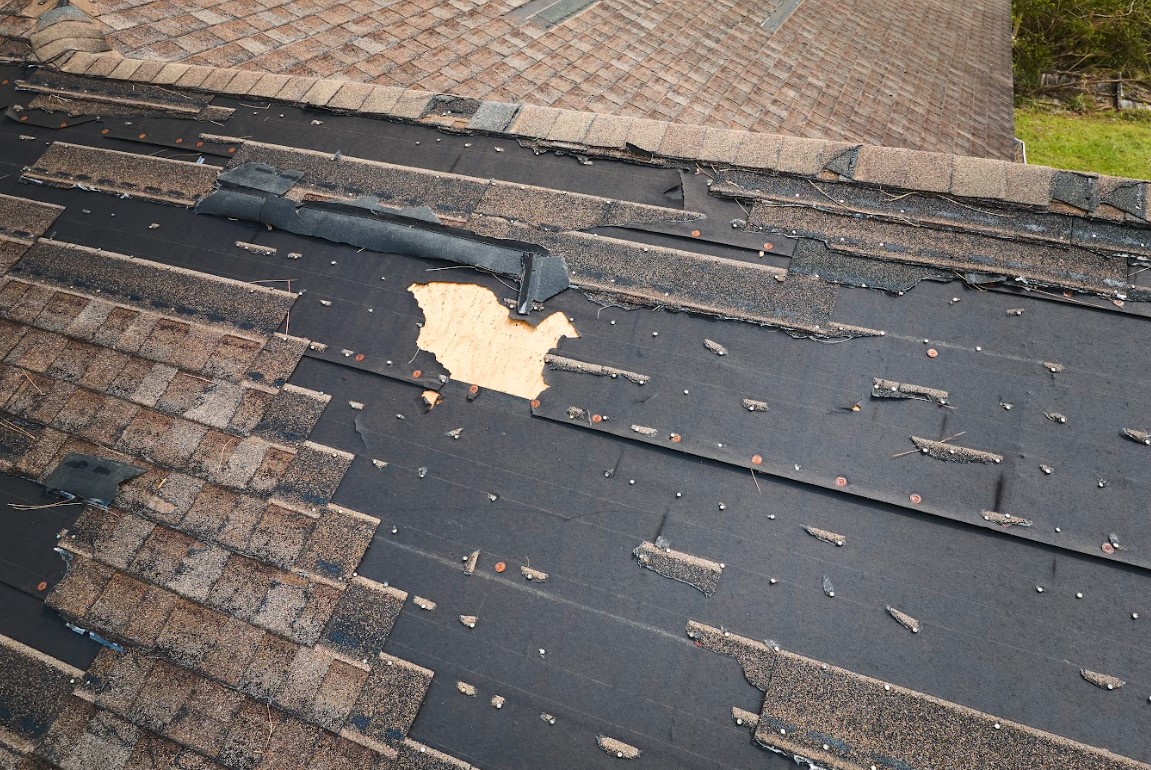 roof storm damage