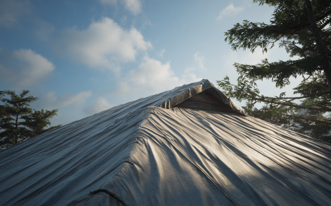 Roof Tarping Explained: When It’s Necessary and How It Protects Your Property